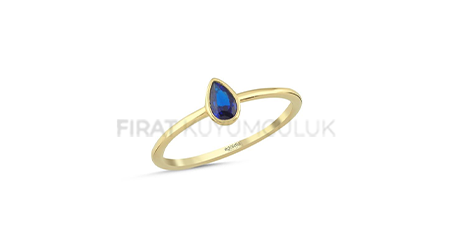 Damla Taşlı Yüzük: Zarafetin En Estetik Formu