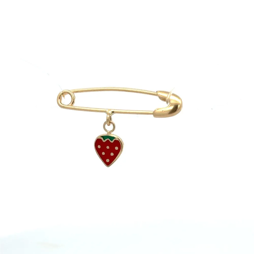Çilek Çocuk İğne (3*1,8 Cm)