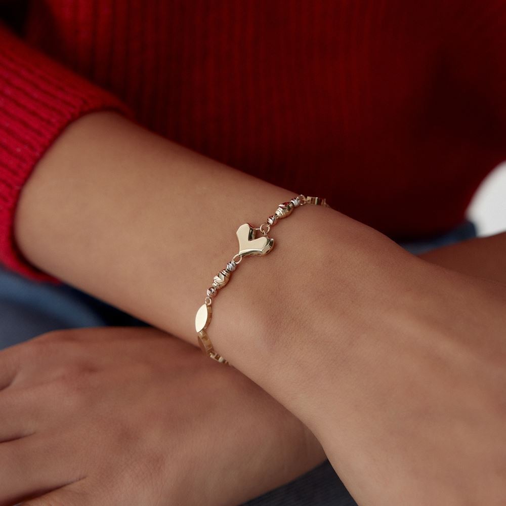 Kalp Dorika Tasarım Bileklik