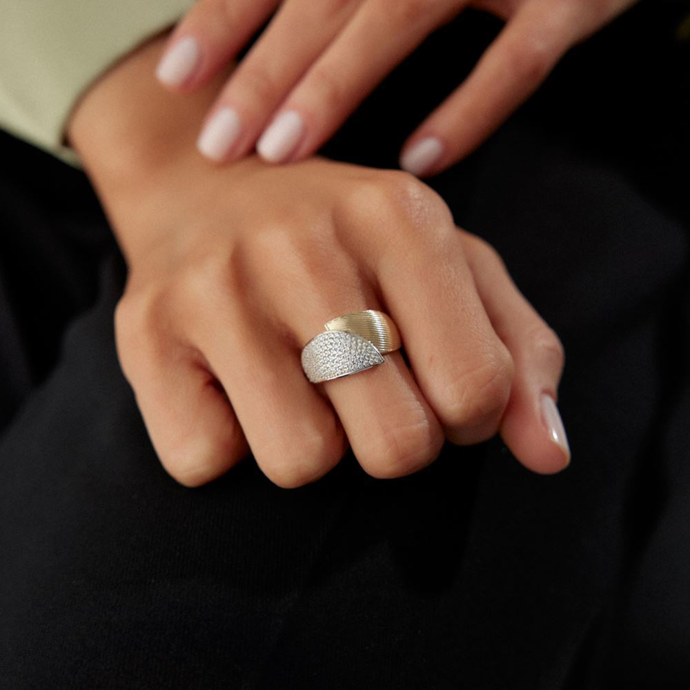 Kalemli Taşlı Yüzük