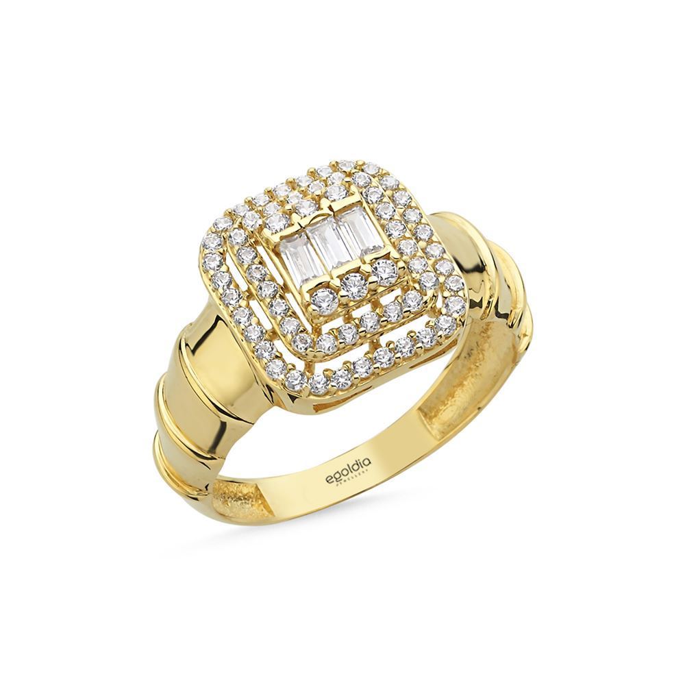 Baget Altın Yüzük