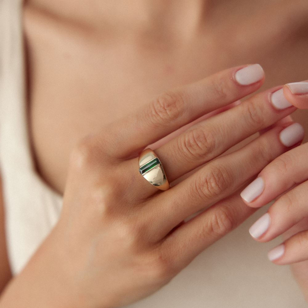 Yakut Taşlı Yüzük