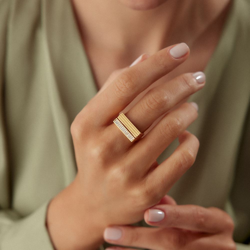 Geometrik Tasarım Taşlı Kalze