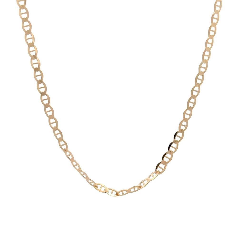 İtalyan Oval Tasarım Kolye 50 Cm