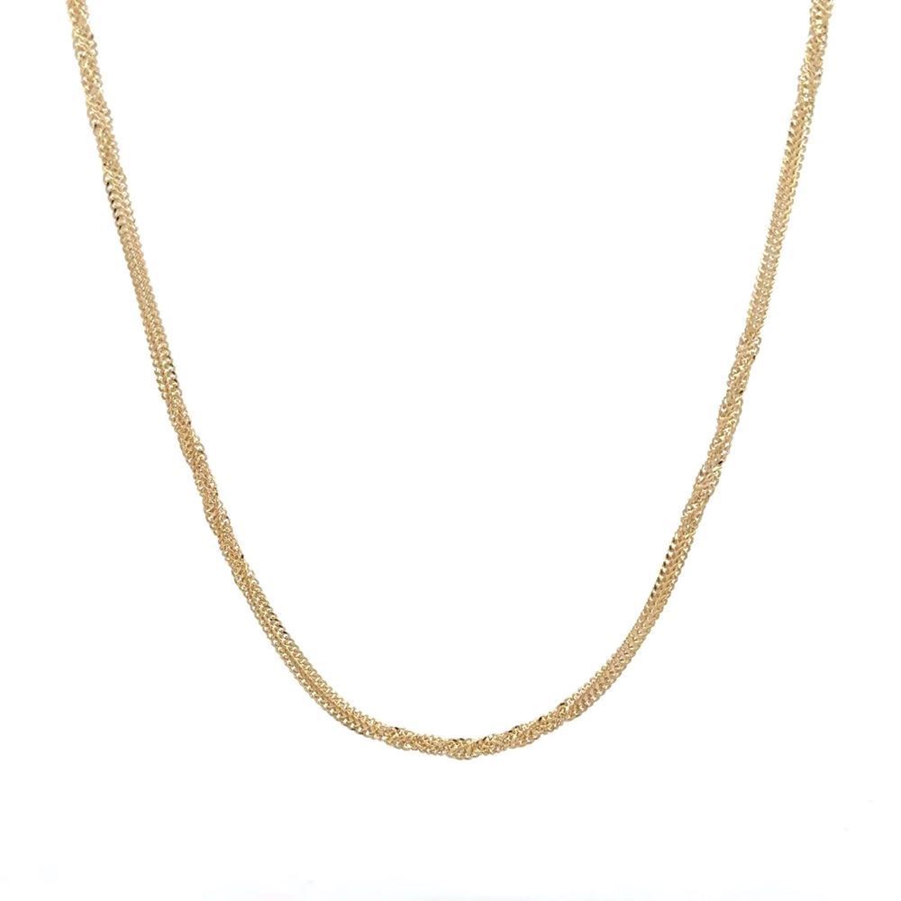 İtalyan Burgu Halat Kolye 49 Cm