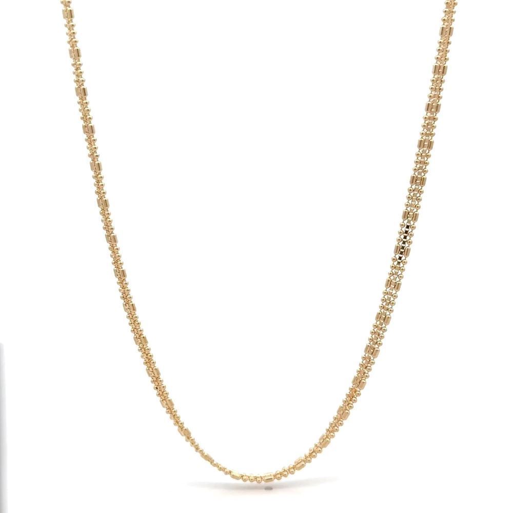 İtalyan Balıksırtı Kolye 42 Cm