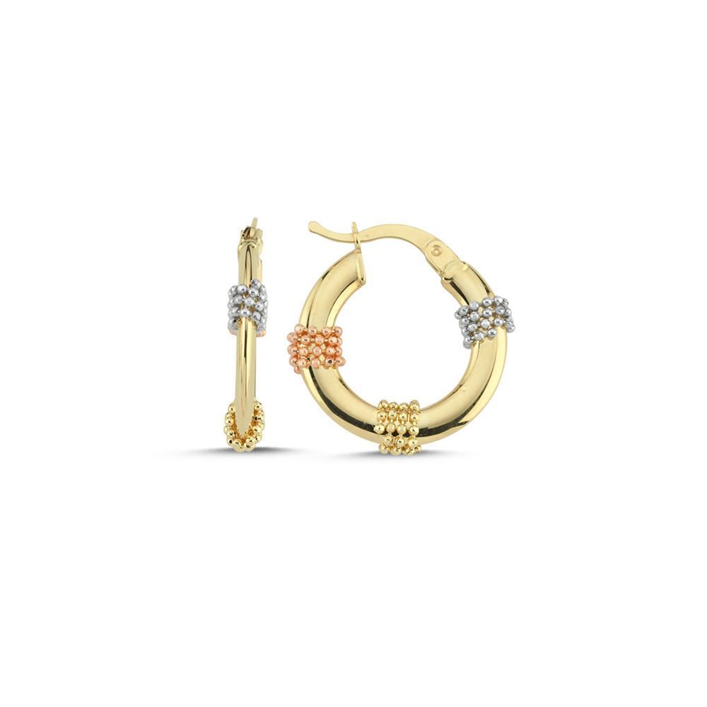 Dorika Düz Tasarım Küpe