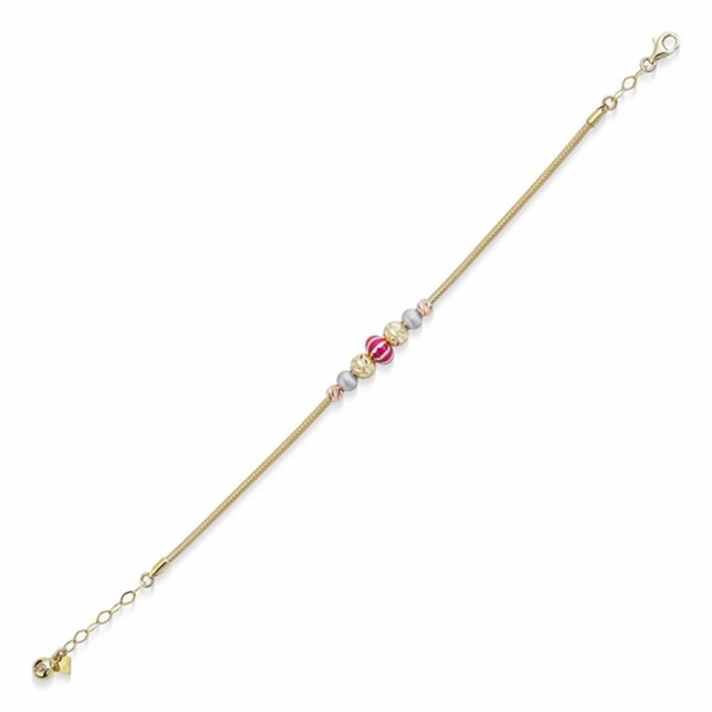 14 Ayar Altın Trend Bileklik