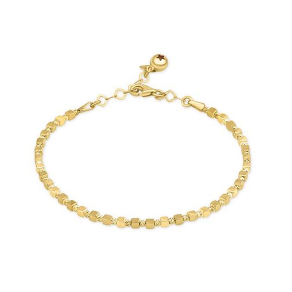 Altın Trend Küp Bileklik