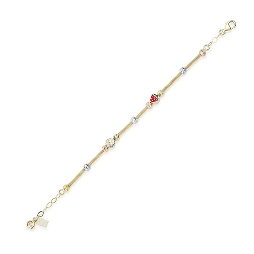 Çilek Mineli Çocuk Bilekliği