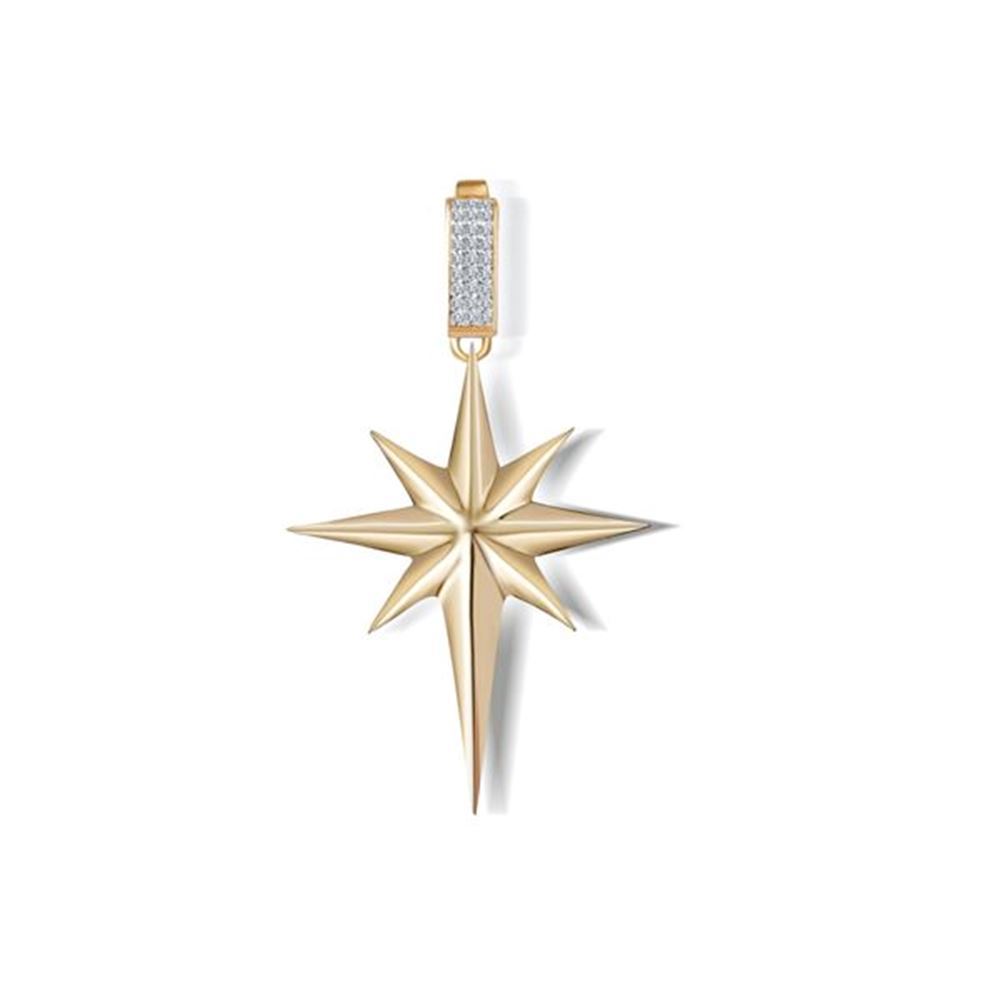 Kuzey Yıldızı Kolye Ucu Charm