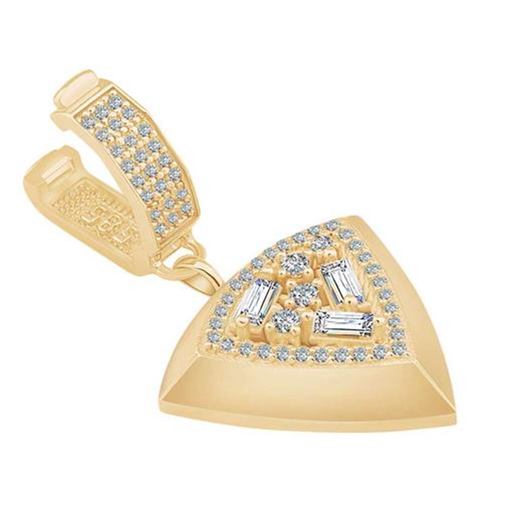 Baget Taşlı Üçgen Charm