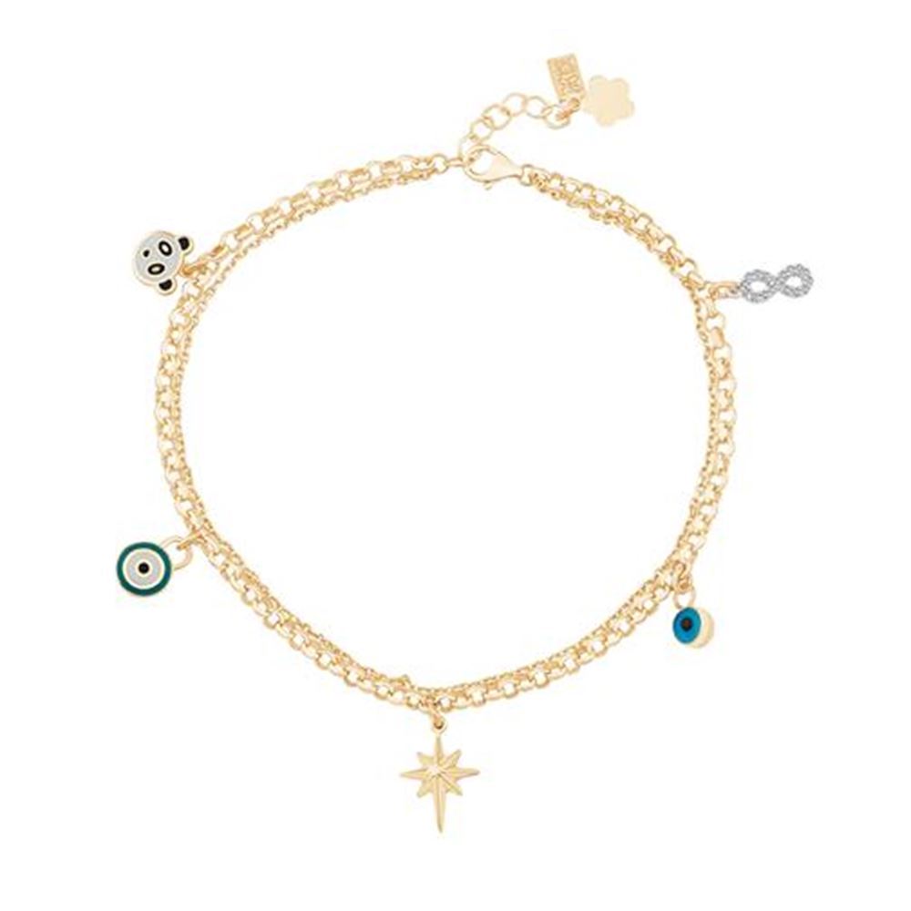 Kuzey Yıldızı Şans Altın Halhal