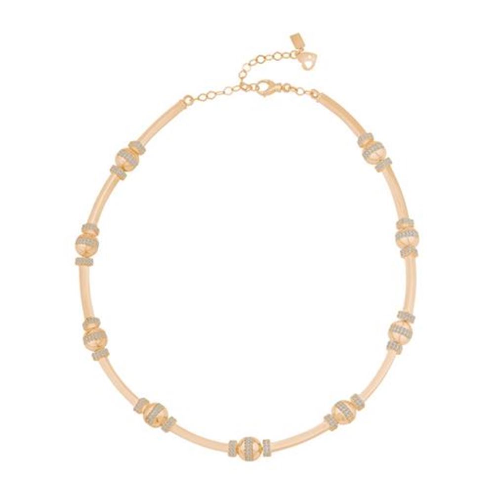 Altın Silindir Tasarım Kolye