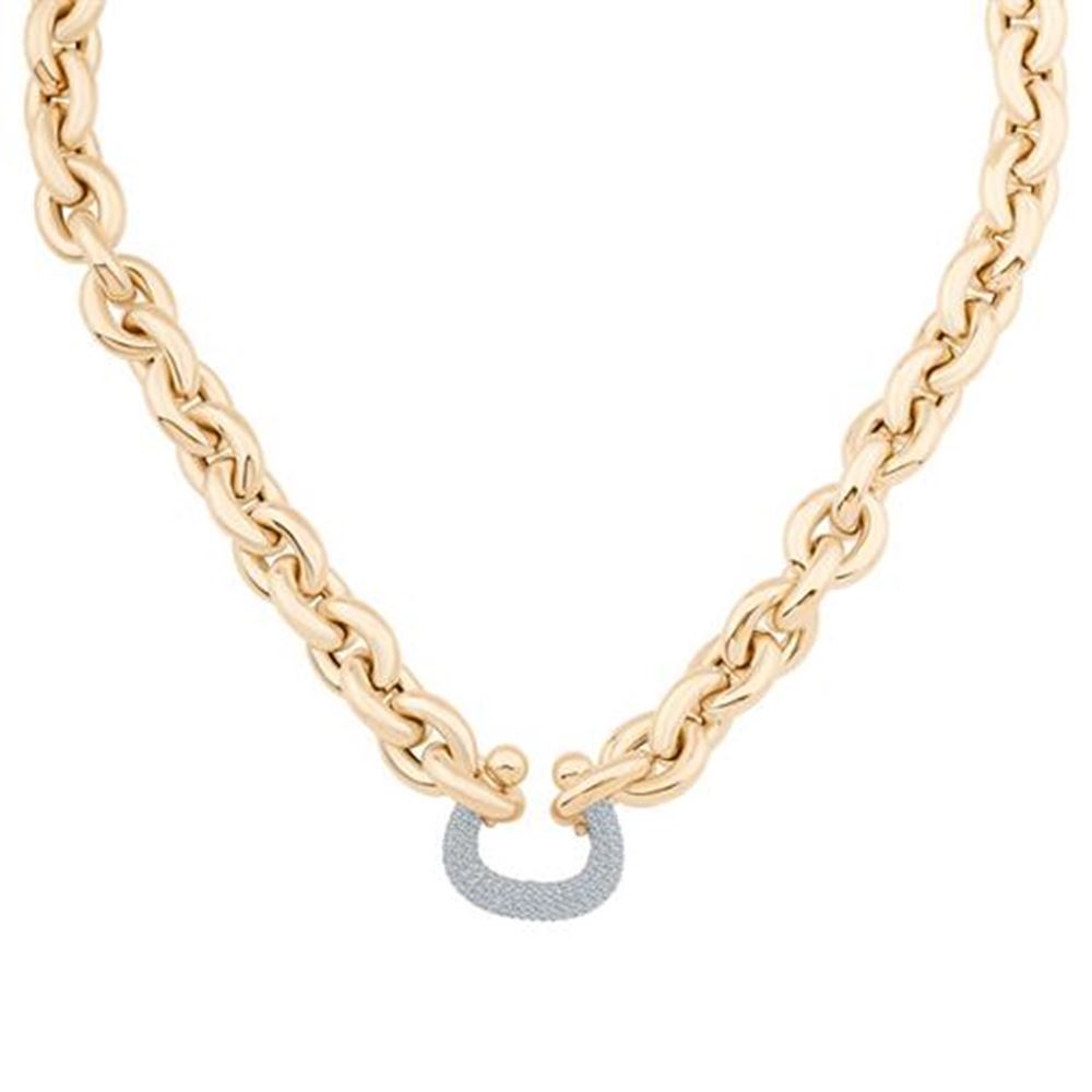 Burgu Zincirli U Form Kolye