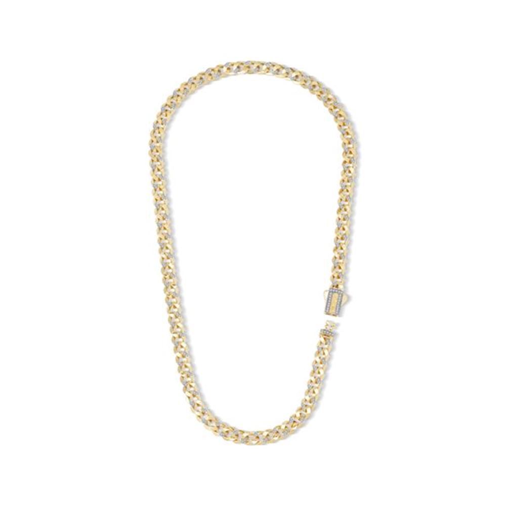 7Mm Altın Taşlı Gurmet Zincir