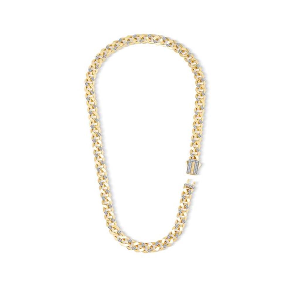 9Mm Altın Taşlı Gurmet Zincir