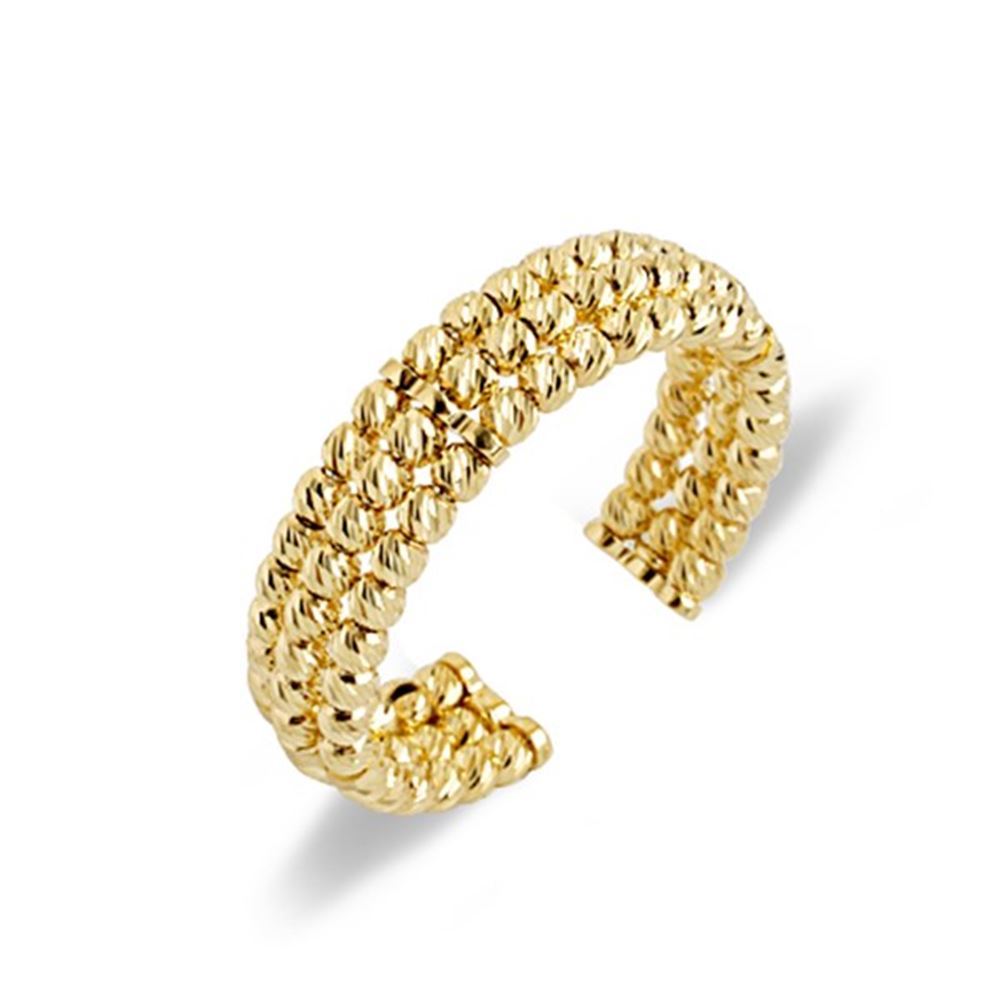 Üç Sıra Ayarlanabilir Altın Yüzük