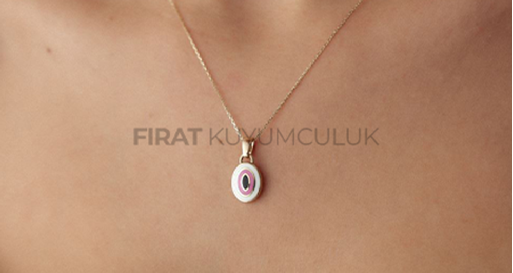 Altın Nazar Boncuklu Kolye ile Şıklık ve Koruma Bir Arada – Fırat Kuyumculuk
