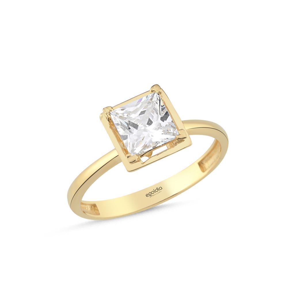 Karetasarım Tektaş Yüzük