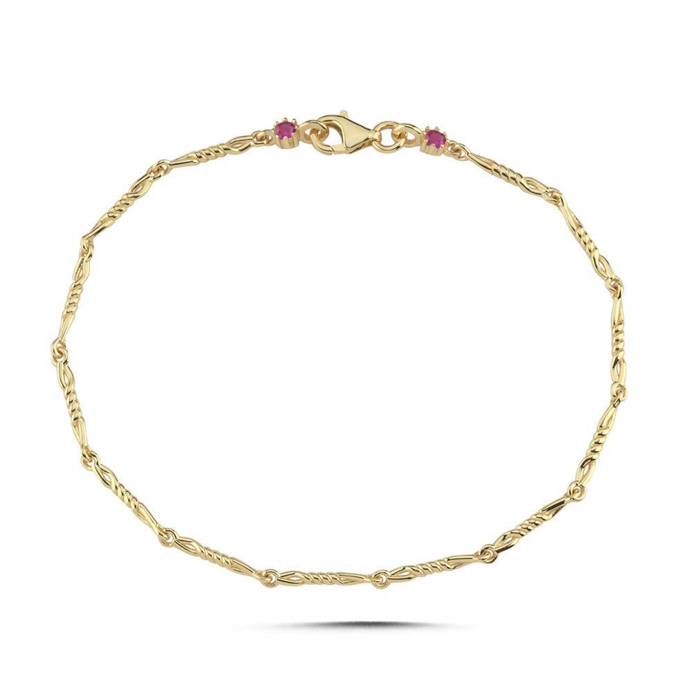 Burgu Tasarım Bileklik (18,5 *0,2 Cm)