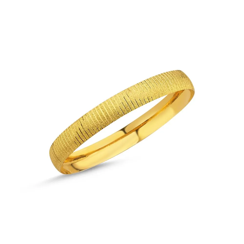 22 Ayar Tel Altın Bilezik 10mm 10 Gr