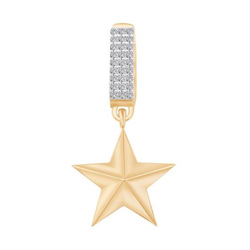 Yıldız Sallantılı 9Mm Bileklik Charm