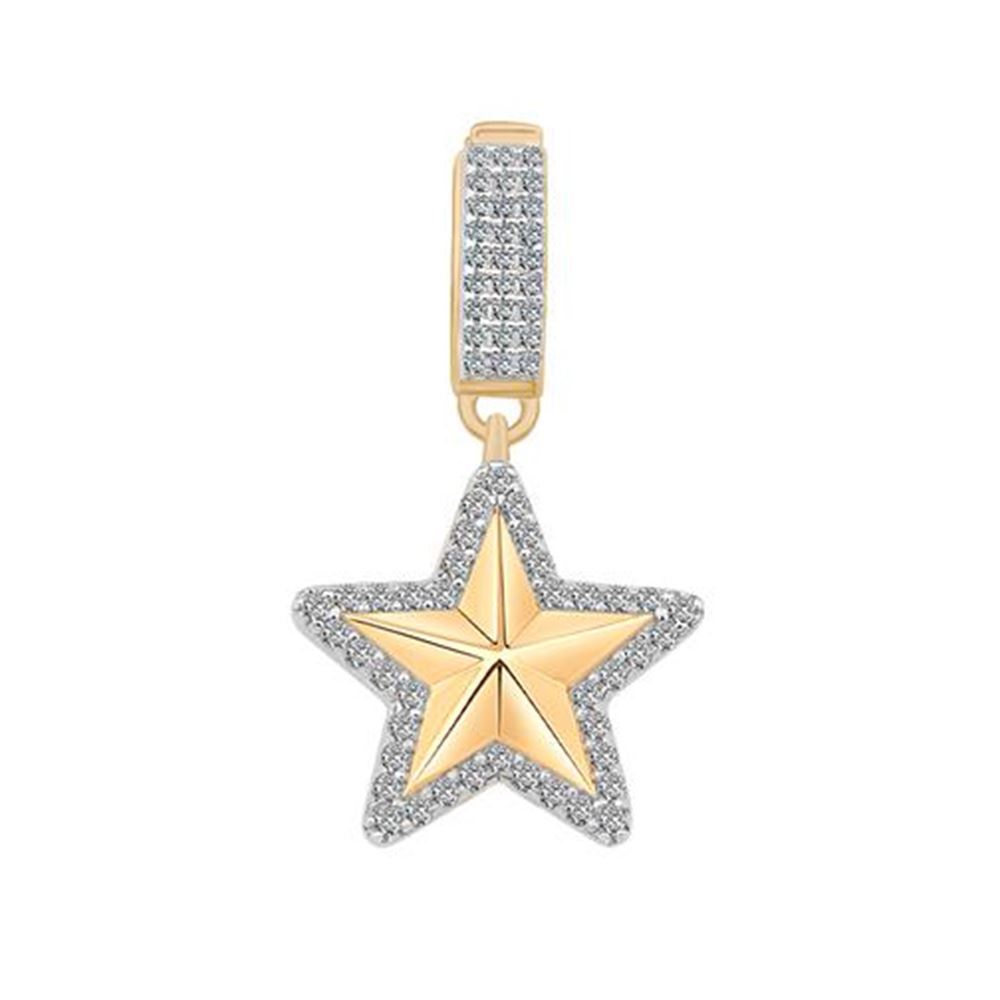 Yıldız Taşlı 9Mm Bileklik Charm